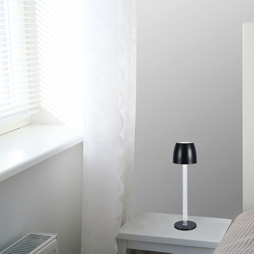 LED Lampada da tavolo touch ricaricabile e dimmerabile LED/3W/5V 3000K 1800 mAh bianco
