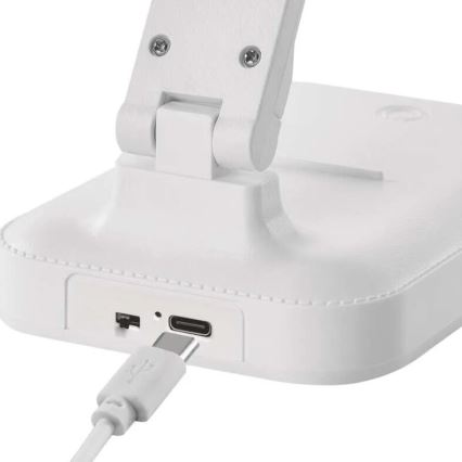 LED Lampada da tavolo ricaricabile dimmerabile LED/5W/3,7V 3000K/4000K/6500K 800mAh bianco