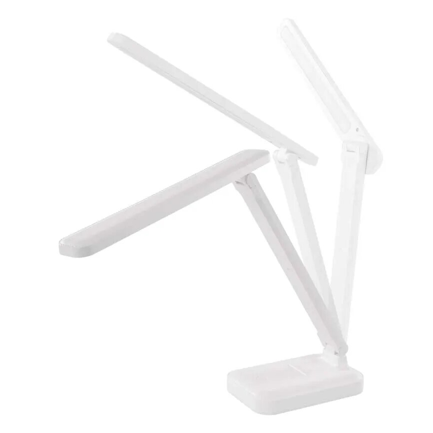 LED Lampada da tavolo ricaricabile dimmerabile LED/5W/3,7V 3000K/4000K/6500K 800mAh bianco