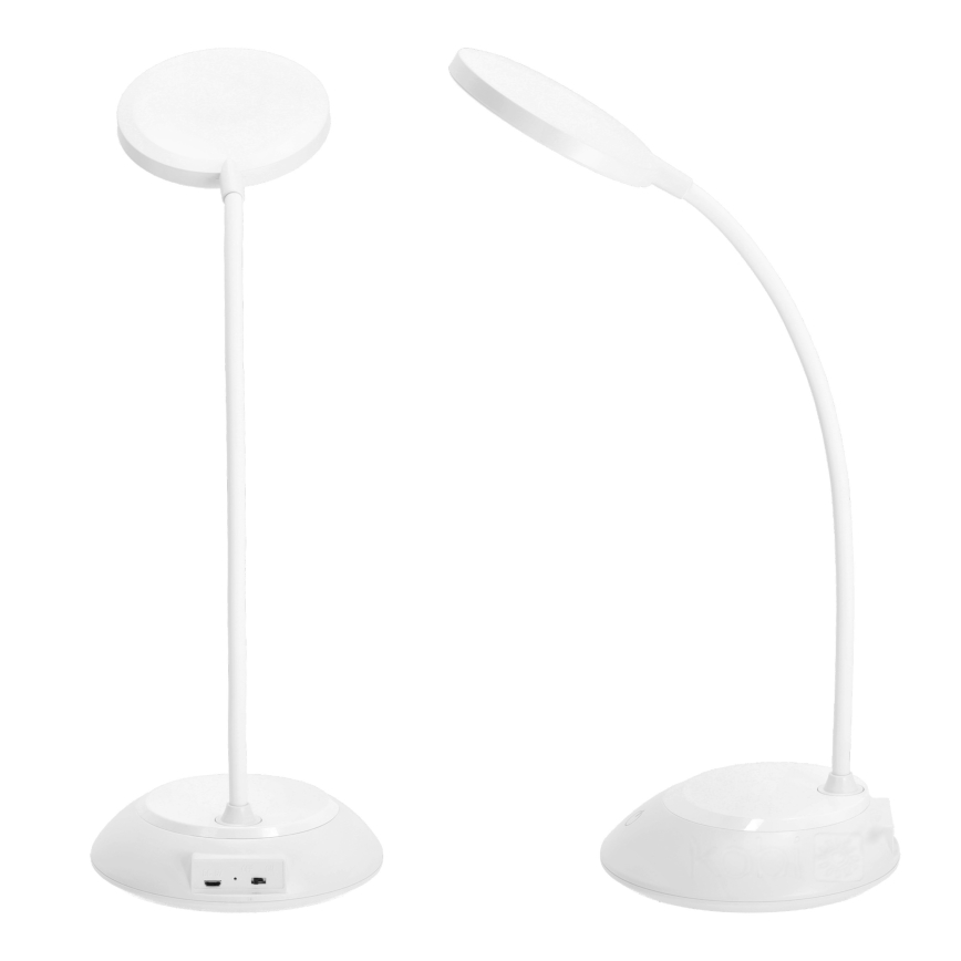 LED Lampada da tavolo ricaricabile dimmerabile VISUA LED/5W/5V 3000-5000K 1200 mAh bianco