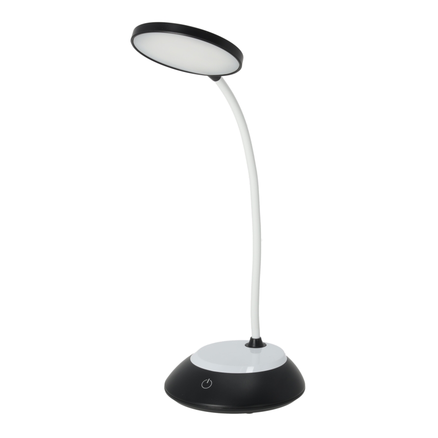 LED Lampada da tavolo ricaricabile dimmerabile VISUA LED/5W/5V 3000-5000K 1200 mAh nero