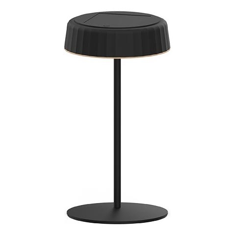 LED Lampada da tavolo solare ricaricabile dimmerabile VIVIEN LED/3W/5V 2700K 1600 mAh IP54 nero