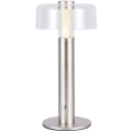 LED Lampada da tavolo touch ricaricabile e dimmerabile LED/1W/5V 3000K 1800 mAh oro