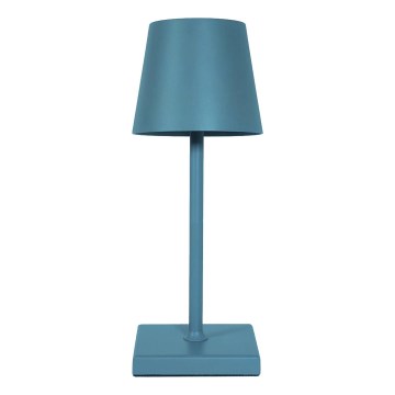 LED Lampada da tavolo touch ricaricabile e dimmerabile LED/3,5W/5V 5200mAh blu