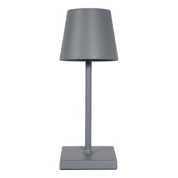 LED Lampada da tavolo touch ricaricabile e dimmerabile LED/3,5W/5V 5200mAh grigio