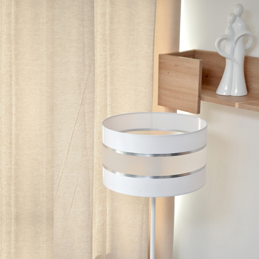 LED Lampada da terra HELEN 1xE27/15W/230V bianca