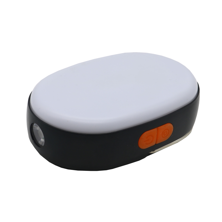 Lampada LED dimmerabile ricaricabile con funzione di power bank K4 LED/1W/5V 3000-6500K IPX4 4000 mAh nero