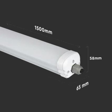 LED Lampada fluorescente per impieghi gravosi G-SERIES LED/48W/230V 4000K 150cm IP65