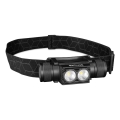 LED Lampada frontale in alluminio ricaricabile e dimmerabile LED/2600 mAh IP65