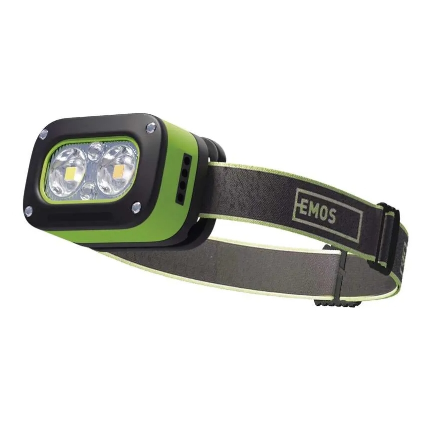 LED Lampada frontale ricaricabile LED/USB IP43 800 mAh