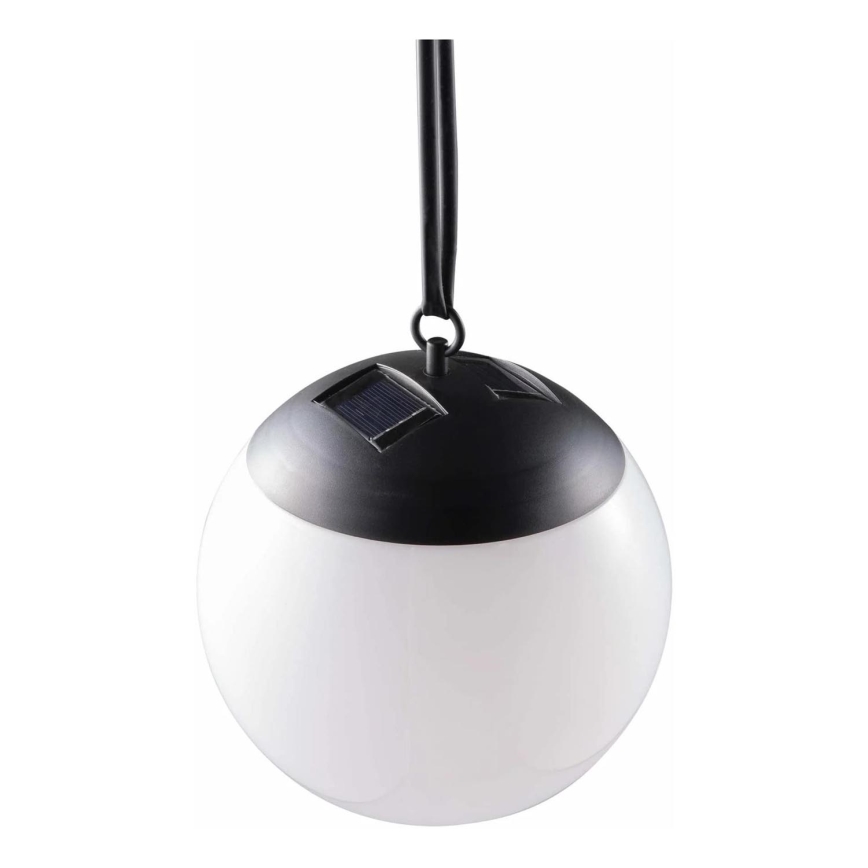 LED Lampada solare a sospensione KIARA LED/1,2V 600 mAh IP44 nero