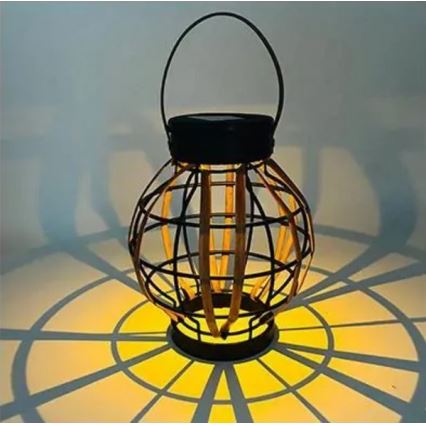 LED Lampada solare a sospensione LED/0,1W/1,2V diametro 15 cm 600 mAh IP44