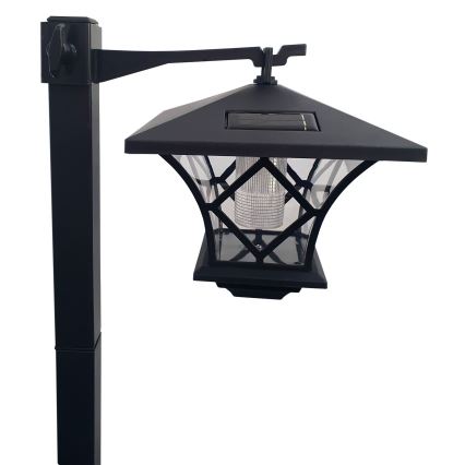 LED Lampada solare da esterno 3in1 LED/1,2V 200 mAh IP44 nero