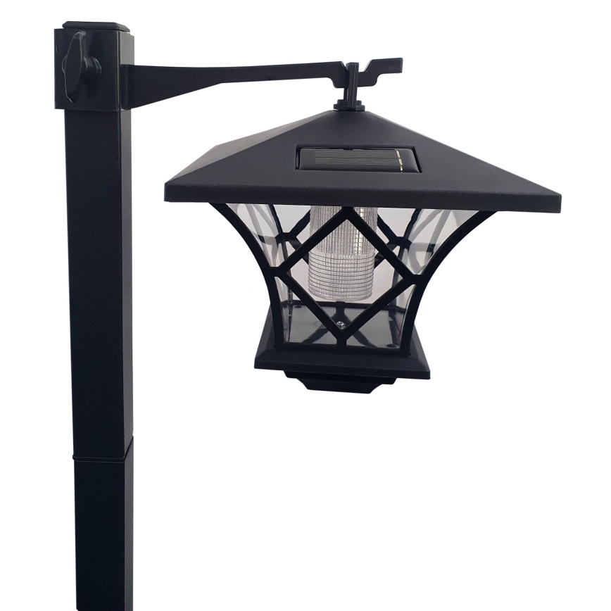 LED Lampada solare da esterno 3in1 LED/1,2V 200 mAh IP44 nero