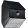 LED Lampada solare da parete con sensore LED/2,5W/3,7V 3000/4000/6000K IP65 1200 mAh nera