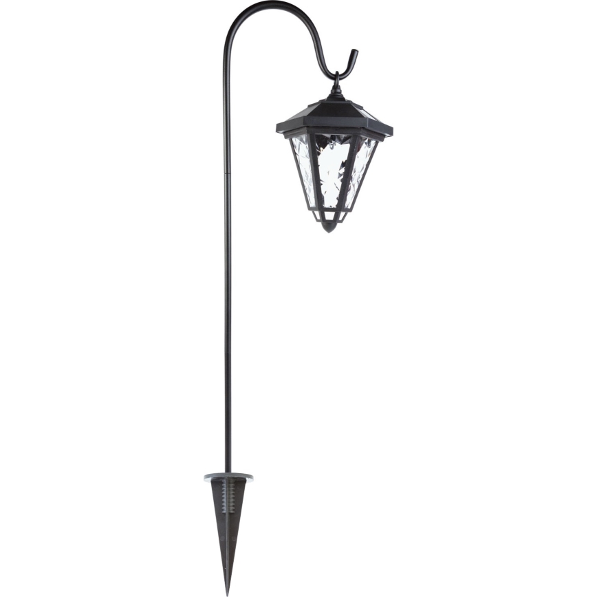 LED Lampada solare LED/1,2V 200 mAh IP44  nera