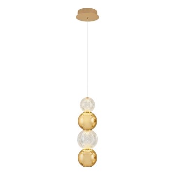 LED Lampada sospesa CREMONA LED/7W/230V 3000K dorata