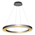 LED Lampada sospesa JESI LED/90W/230V 3000K 100 cm argento