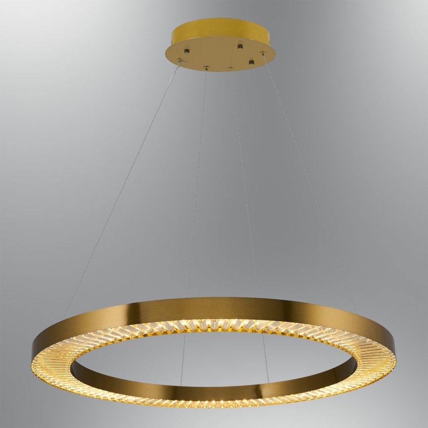 LED Lampada sospesa JESI LED/90W/230V 3000K diametro 100 cm bronzo