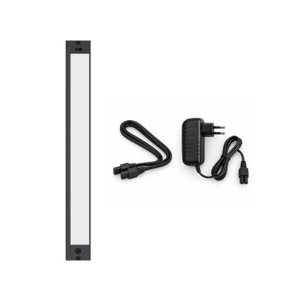 Lampada LED sottopensile LED/12W/230V 2700/3000/4000/5000/5700K 42 cm nera
