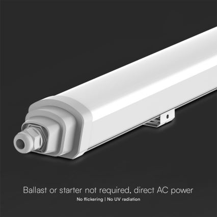 Lampada tecnica a LED con tubo fluorescente CHIP SAMSUNG LED/18W/230V 4000K IP65 60 cm