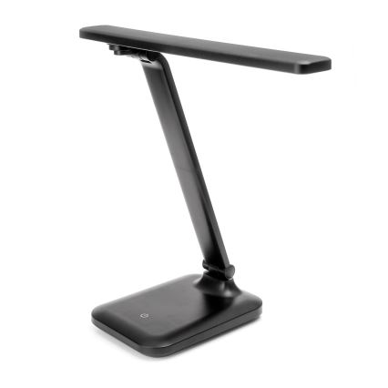 LED Lampada da tavolo touch dimmerabile con ricarica wireless e Porta USB REMUS LED/5W/230V nero