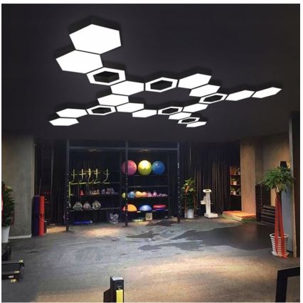 LED lampadario a cavo LED/20W/230V nero