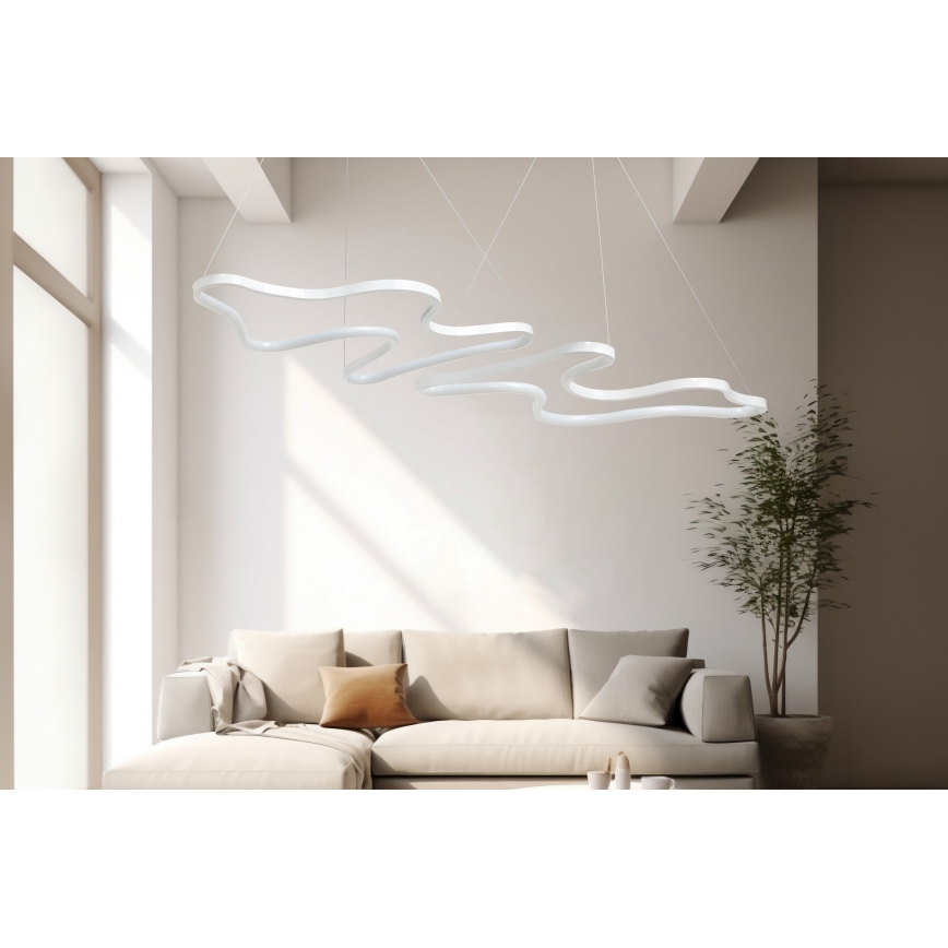 LED Lampadario a filo DUPLE ARTISAN LED/80W/230V 6500K bianco
