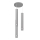 LED Lampadario a sospensione con filo TUBA 3xGU10/4,8W/230V grigio/cromo opaco