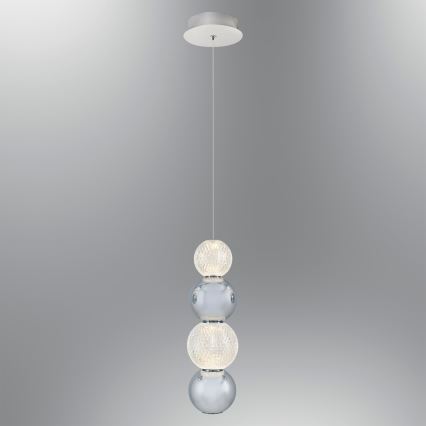 LED Lampadario CREMONA LED/7W/230V 3000K cromo opaco