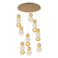 LED Lampadario sospeso CREMONA LED/51W/230V 3000K dorato