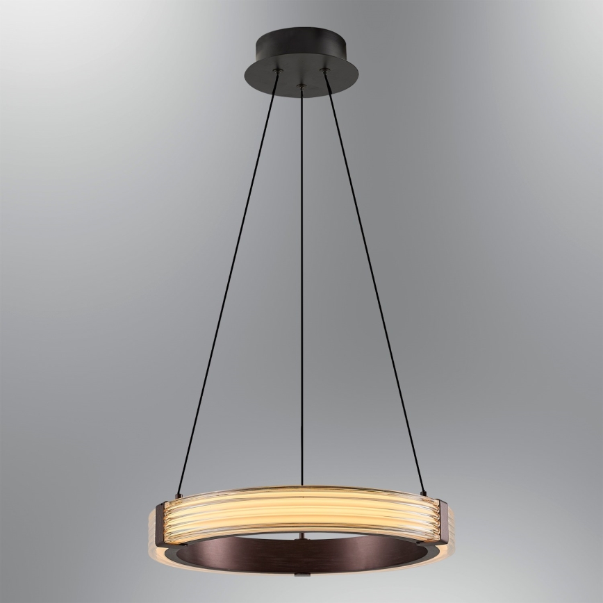 LED Lampadario sospeso JESI LED/2W/230V 3000K marrone