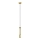 LED Lampadario su corda BARS 1xGU10/4,8W/230V oro