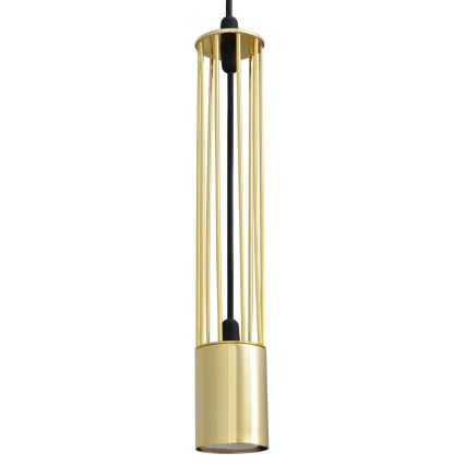 LED Lampadario su corda BARS 1xGU10/4,8W/230V oro