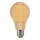LED Lampadina CLASIC AMBER A60 E27/10W/230V 2200K – Brilagi