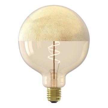 LED Lampadina dimmerabile con cappuccio dorato FILAMENT G125 E27/4W/230V 1800K CRI 90