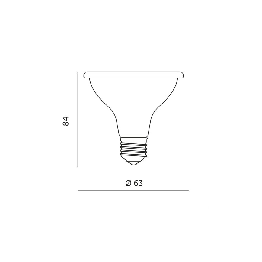 LED Lampadina per la crescita delle piante PLANTY E27/7W/230V 1200K bianco