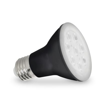 LED Lampadina per la crescita delle piante PLANTY E27/7W/230V 1200K nero