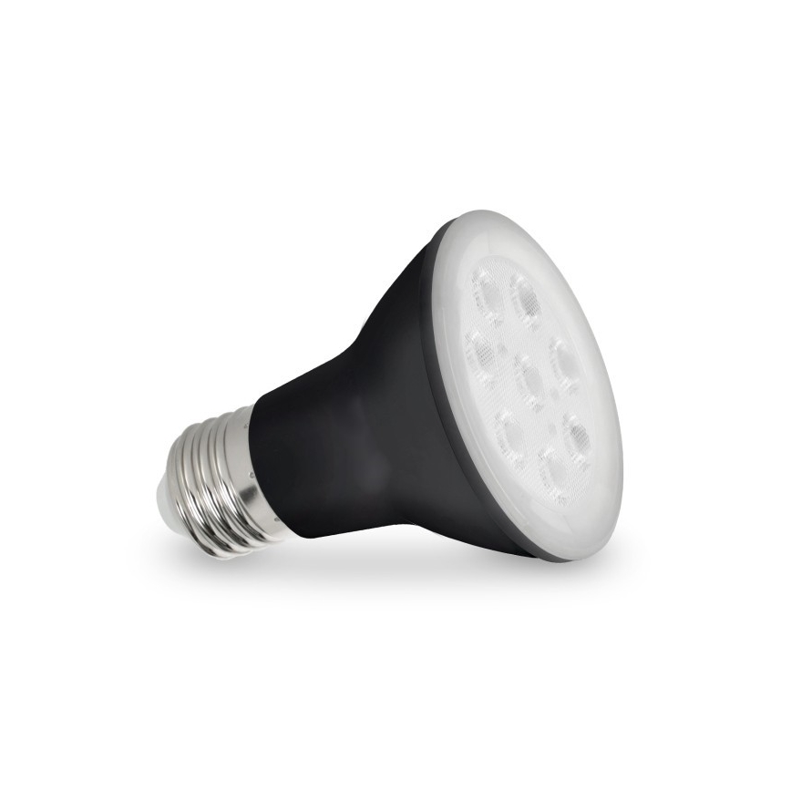 LED Lampadina per la crescita delle piante PLANTY E27/7W/230V 1200K nero