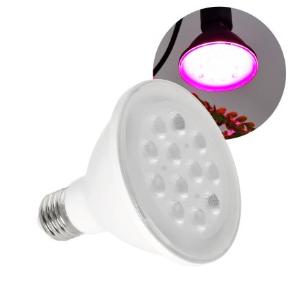 LED Lampadina per la crescita delle piante PLANTY E27/9W/230V 1200K bianco