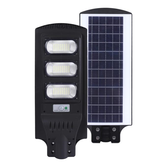 LED Lampione solare dimmerabile con sensore di movimento e crepuscolare URBI LED/8W/3,2V 6500K IP54 10000 mAh + telecomando