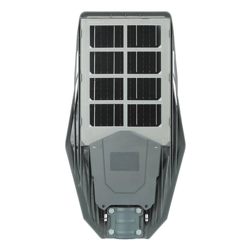 LED Lampione solare dimmerabile con sensore KERS LED/300W/3,2V 6500K 8000 mAh IP65 grigio + telecomando
