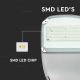 Lampione solare dimmerabile SAMSUNG CHIP LED/50W/6,4V 6000K IP65 + telecomando