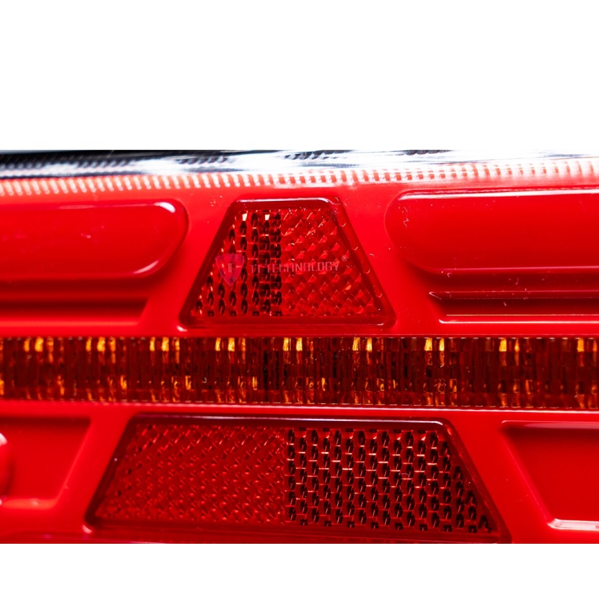 LED Luce combinata con indicatore di direzione dinamico LED/10-30V IP67 destra