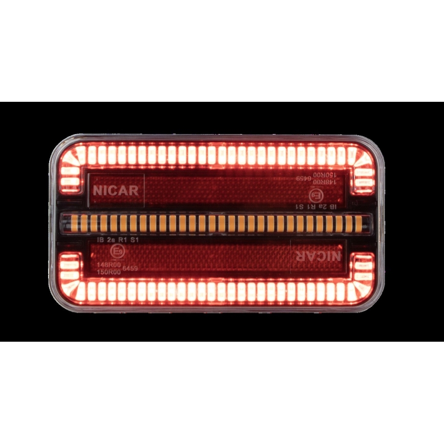 LED Luce combinata con indicatore di direzione dinamico LED/12-24V IP65
