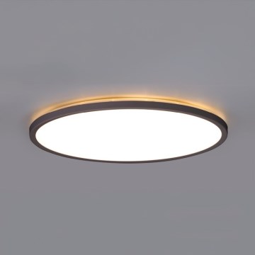 LED Luce da bagno con sensore di movimento e crepuscolo NIVERA LED/32W/230V IP54 3000/4000/6000K diametro 42 cm nero + telecomando