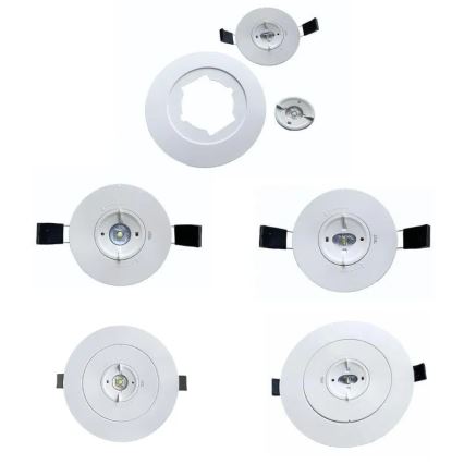 LED Luce da incasso di emergenza LED/2W/230V 6000K