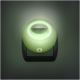 LED Luce di orientamento con presa e sensore LED/1W/230V verde