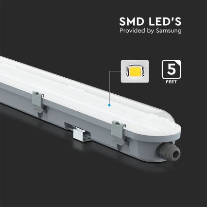 LED Luce fluorescente per impieghi gravosi M-SERIES LED/48W/230V 4000K 150cm IP65