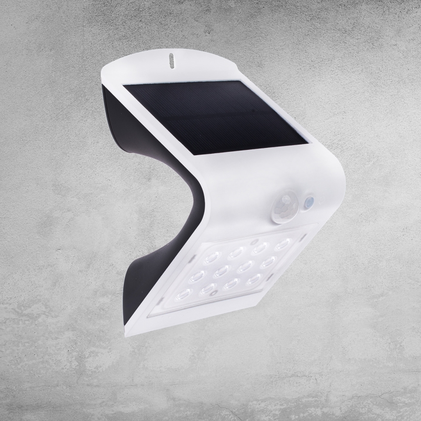 LED Luce solare con sensore crepuscolare e di movimento LED/1,5W/1200 mAh 3,7V IP65